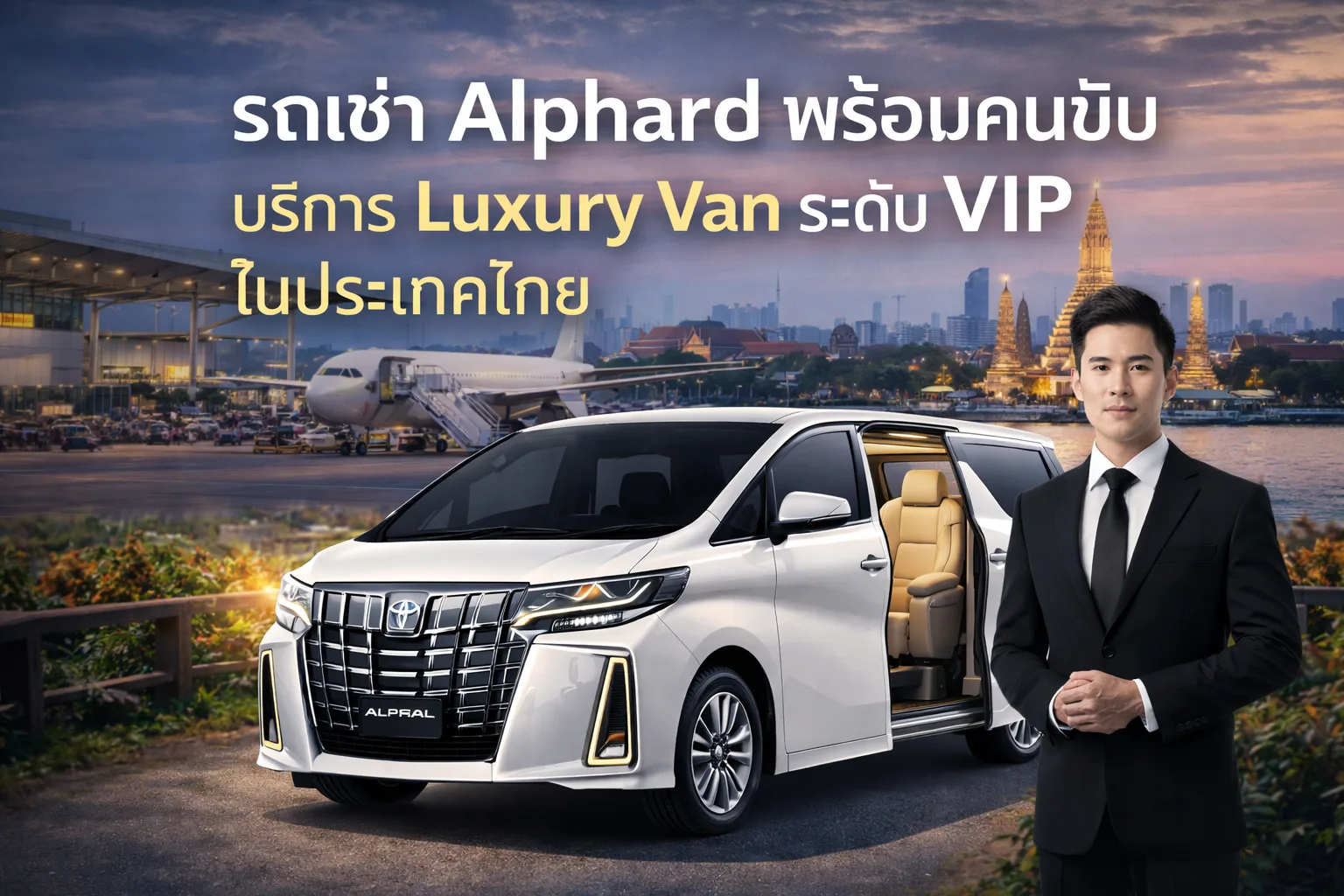 ขั้นตอนการใช้บริการ รถเช่า Alphard พร้อมคนขับ | จองง่าย สะดวก ปลอดภัย